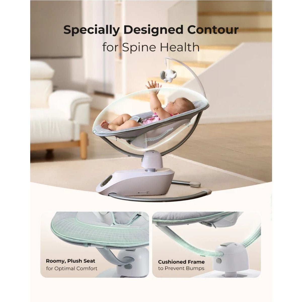 Columpio electrico Momcozy