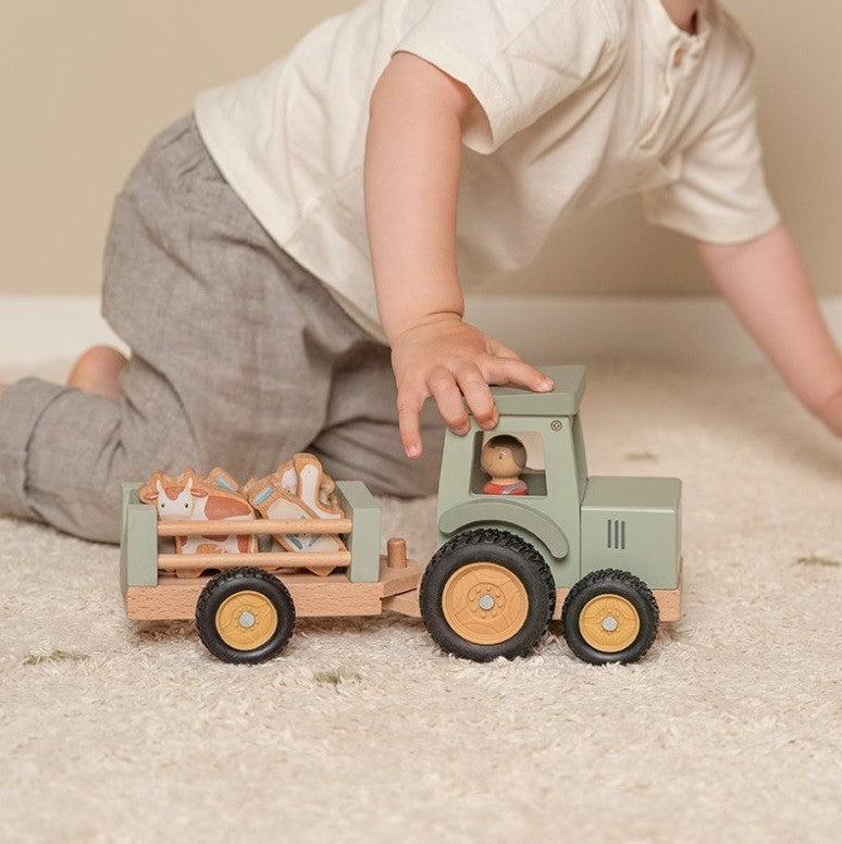 Tractor con Trailer Little Dutch Farm