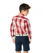 Camisa Spagnolo cuello boton popelin 4525