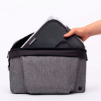Trona Portátil Nikidom Flat Pack ultra compacta grey