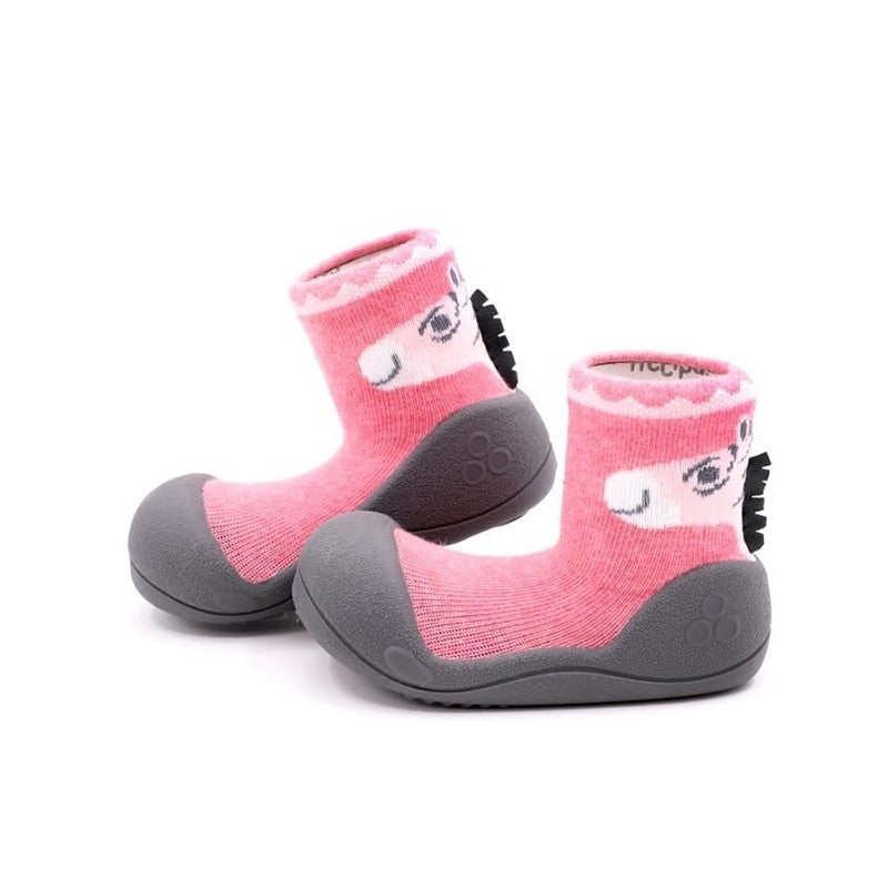 Zapato calcetin Attipas Zebra Rosa