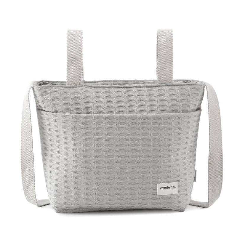 Bolso Organizador y Colchoneta ovalada Cambrass Zico Gris