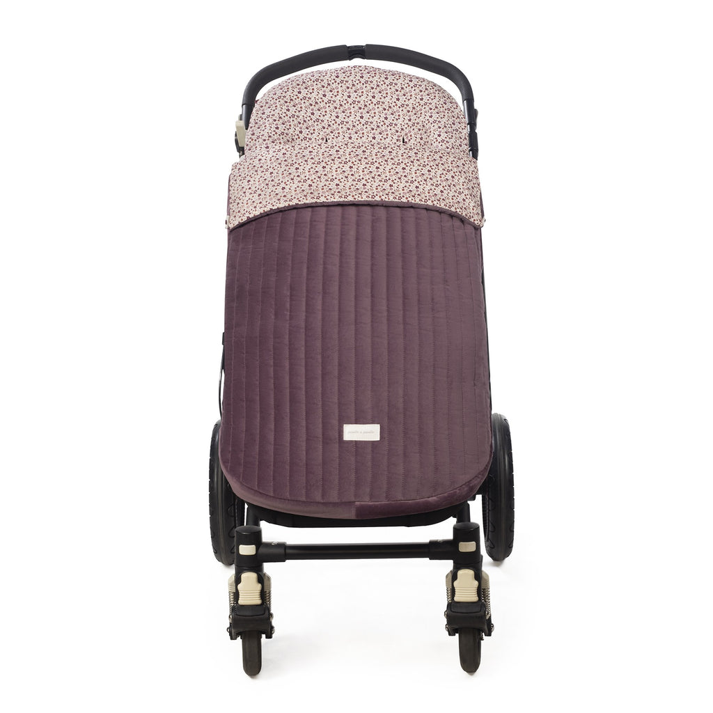 Saco Silla Pasito a Pasito Cherry Invierno Flores