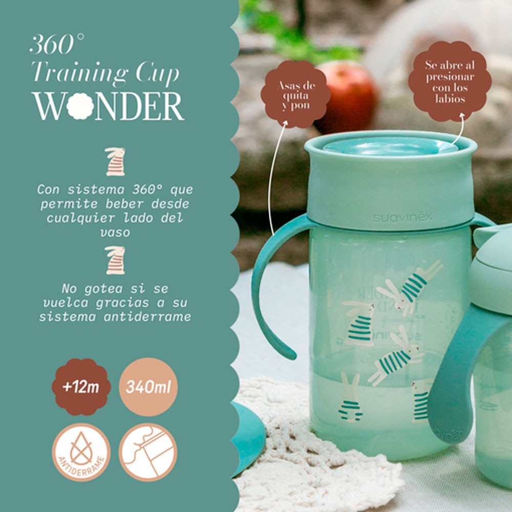 Vaso 360º Suavinex Wonderland New +12M