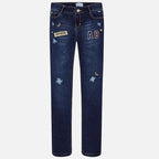 Pantalon largo tejano Mayoral fantasia