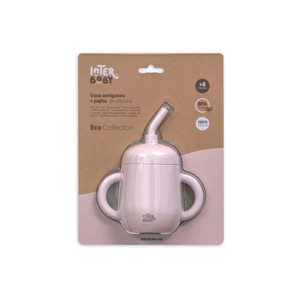 Vaso Interbaby silicona antiderrame