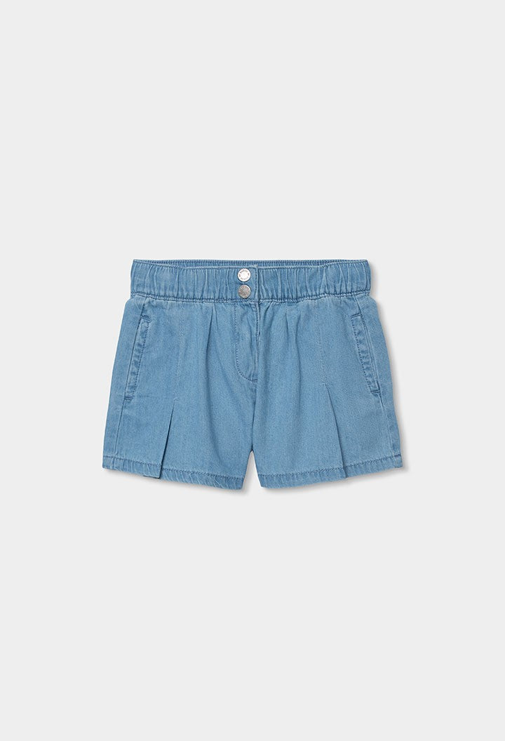Falda-Short Boboli denim