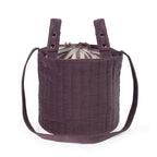 Bolsa Bucket Pasito a Pasito Cherry Velvet