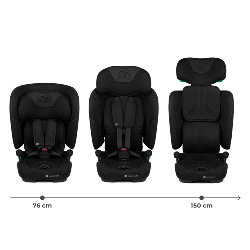Silla Auto Kinderkraft FIX2GO I-Size 76 a 150 cm