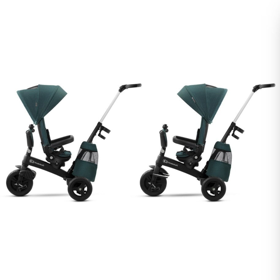 Triciclo reversible Kinderkraft EASYTWIST con timbre