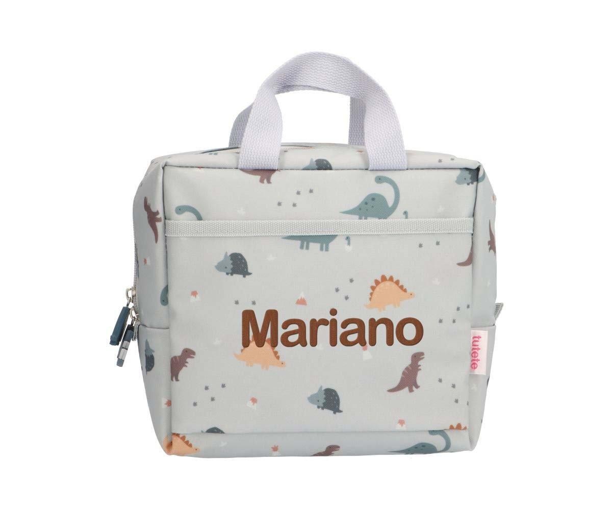 Bolsa Merienda Térmica Tutete Dinos World Personalizable