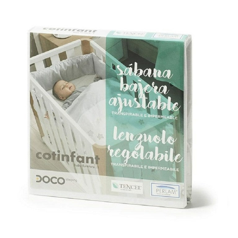 Sábanas bajeras con protector Tencel 50*90 Doco Sleeping COTINFANT