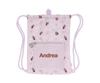 Mochila Saco Impermeable Tutete Fantastic Girl Personalizable