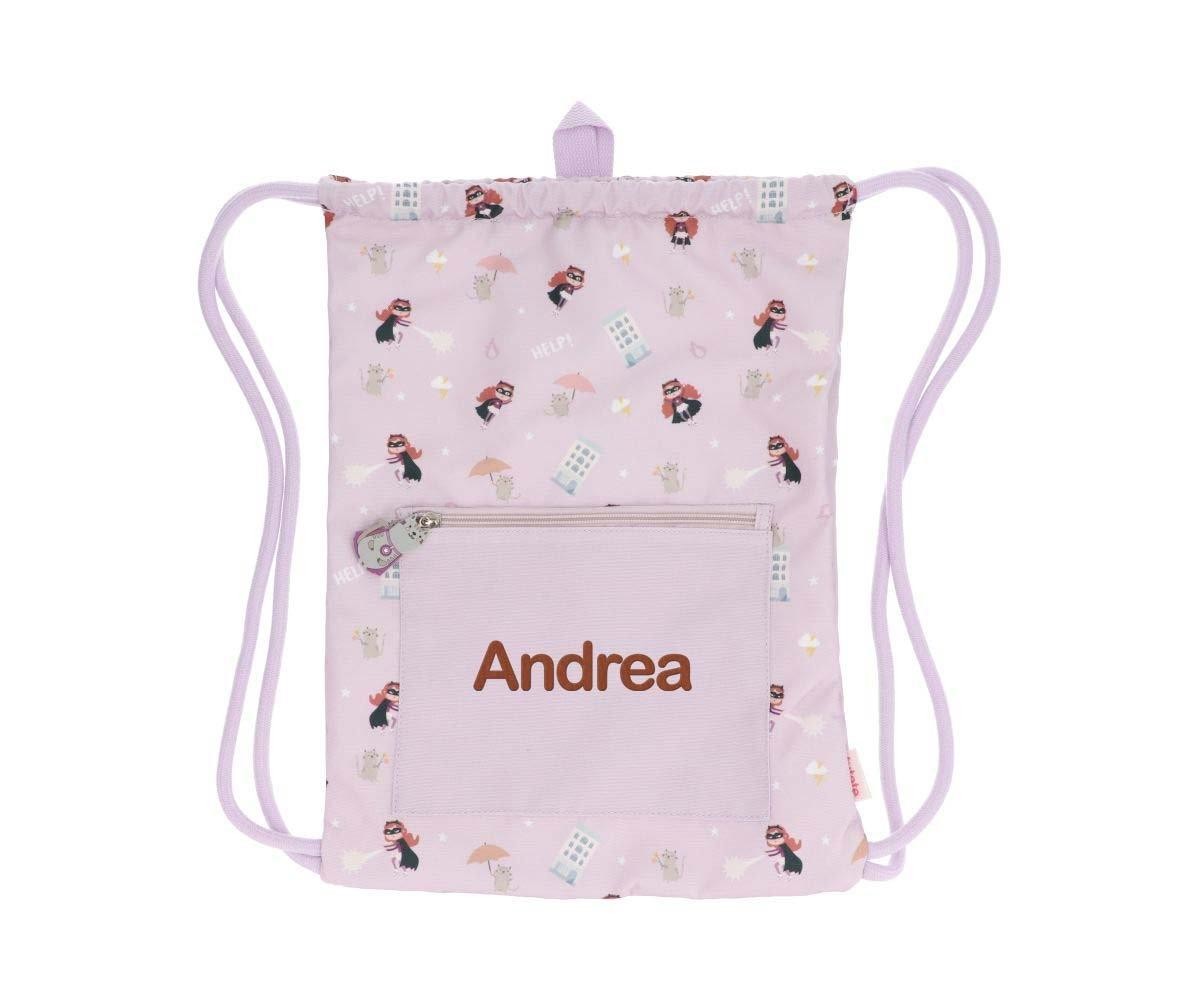 Mochila Saco Impermeable Tutete Fantastic Girl Personalizable