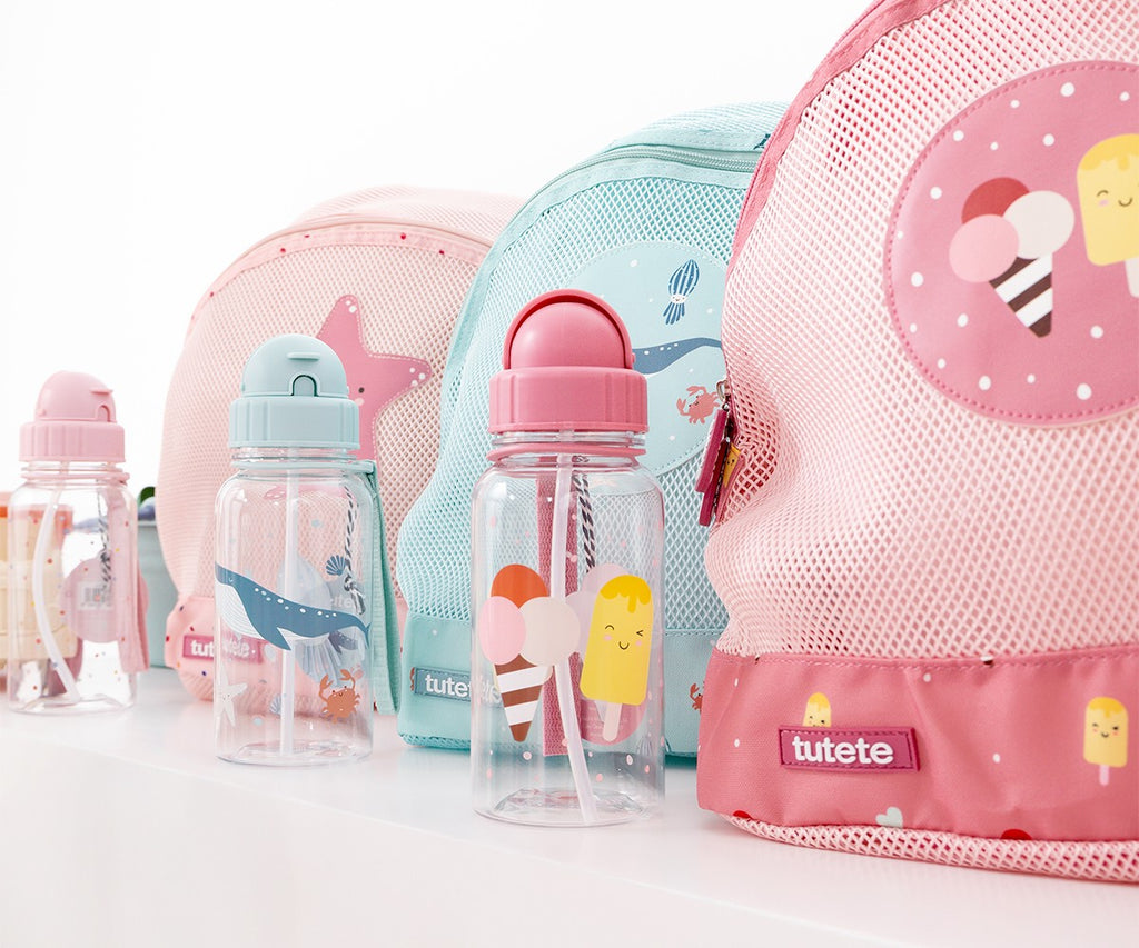 Botella Tutete Plástico Speed Racers Personalizable
