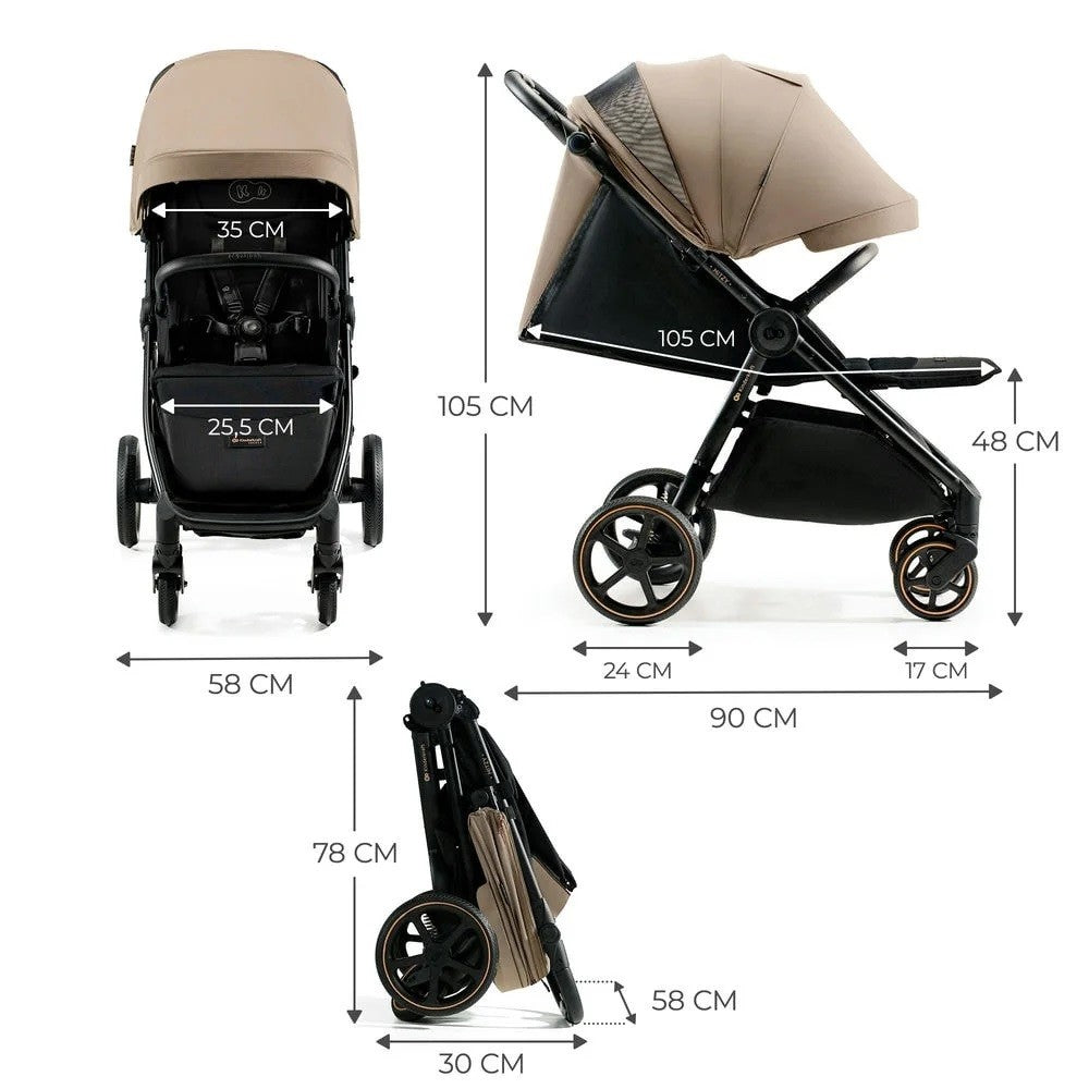 Silla paseo Kinderkraft MITZY hasta 22kg