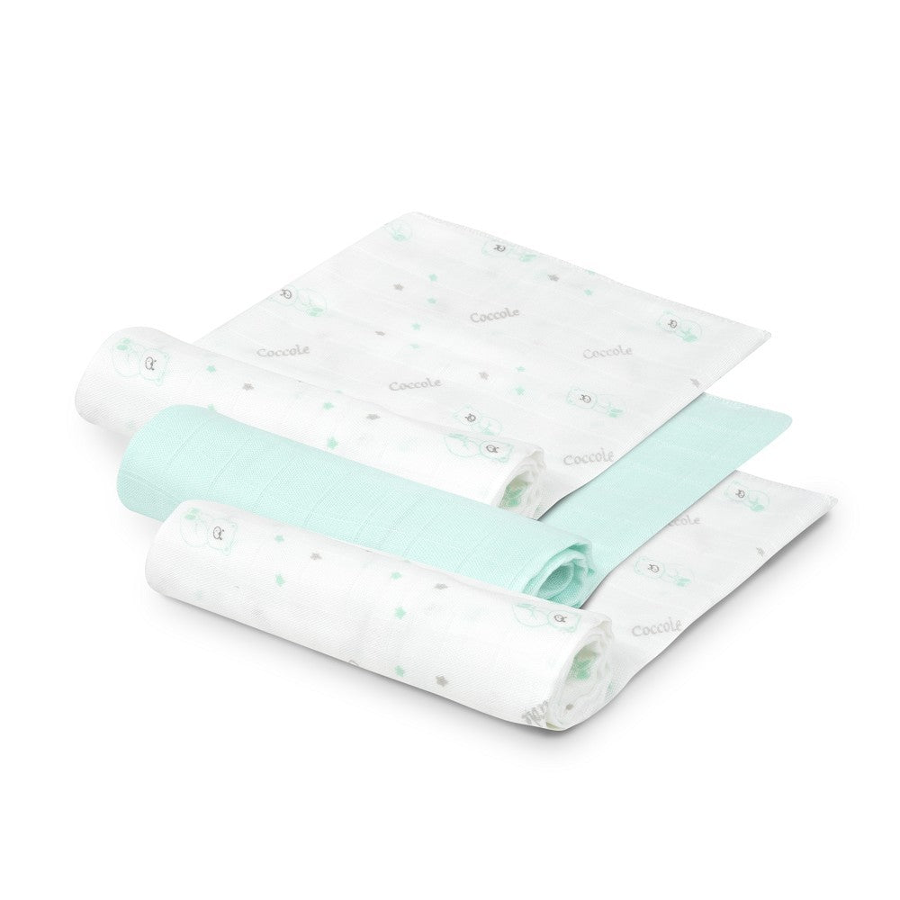 Pack 3 Gasas Interbaby Bambú