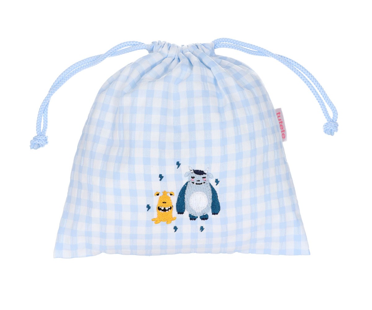Bolsa Tutete Merienda Little Monster Personalizable