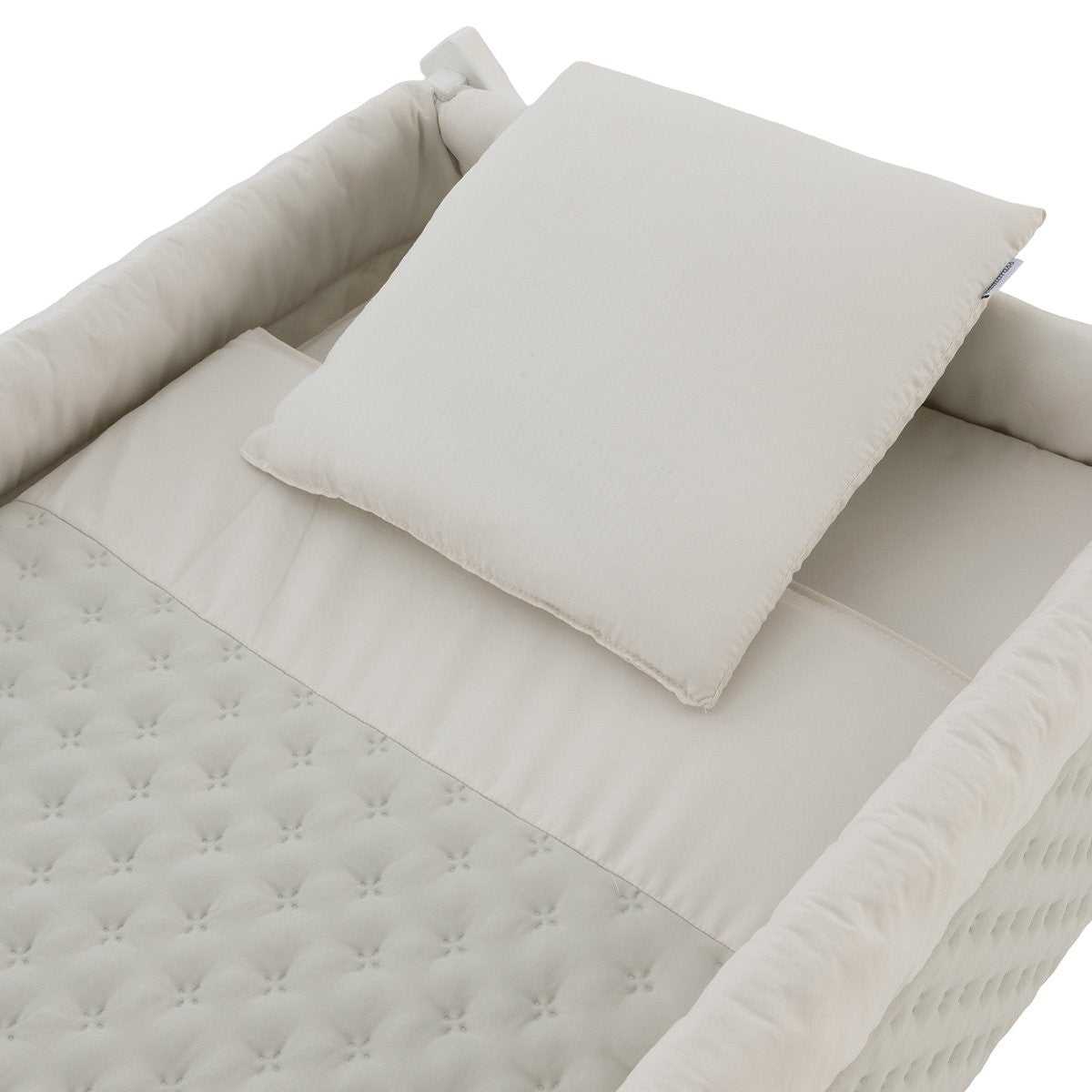 Minicuna tijera madera blanca Cambrass Tender