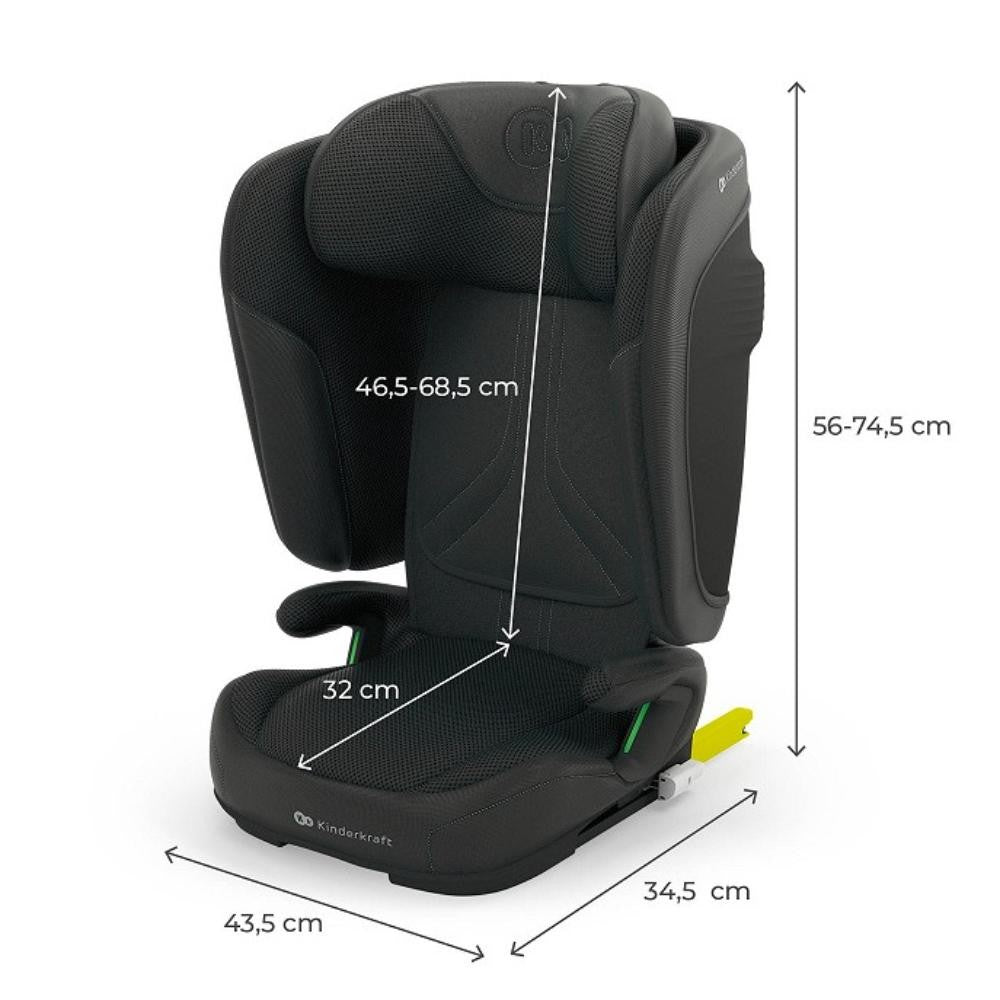 Silla Auto Kinderkraft Unity 2 I-Size 100 a 150 cm