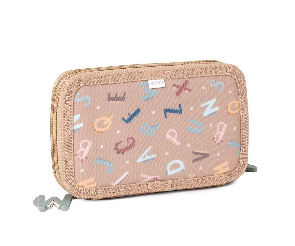 Estuche Plumier Doble Tutete Funny Letters