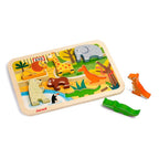 Chunky Puzzle Janod Zoo 7 piezas