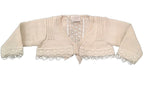 Chaqueta niña Paz Rodriguez con puntillas