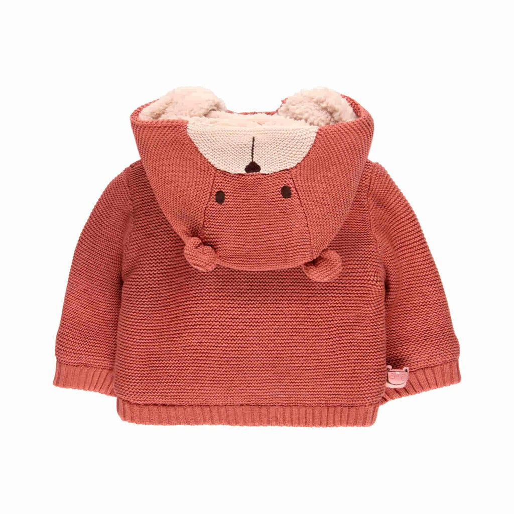 Chaqueta Boboli tricotosa con capucha