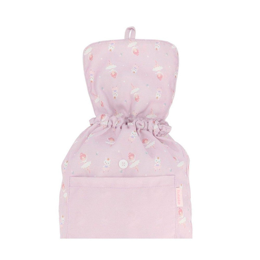 Mochila Pequeña Tela Tutete Ballet Personalizable
