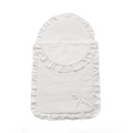 Colcha y Almohada Bebelux Piqué Beige