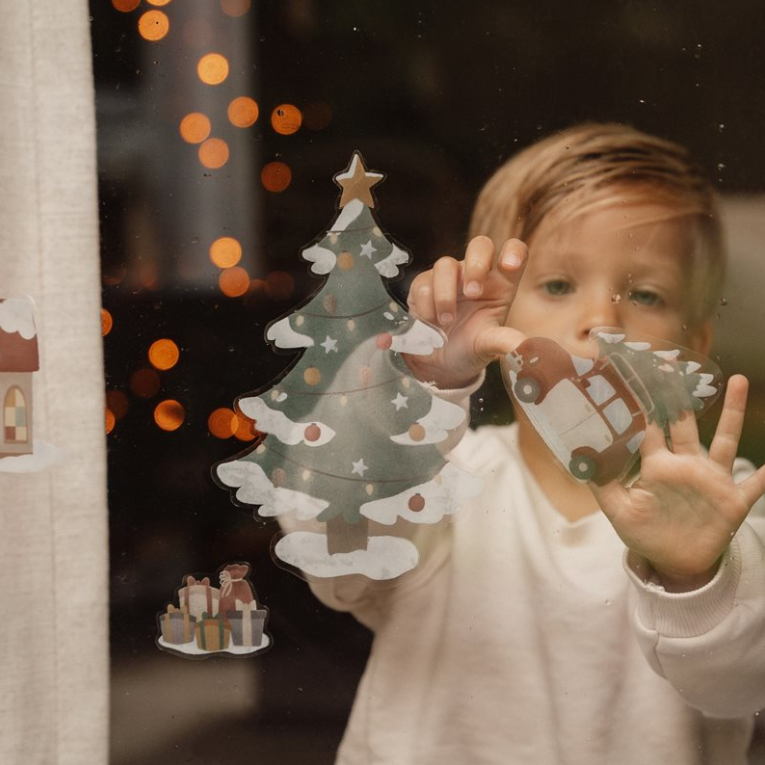 Vinilos para ventana Little Dutch Navidad