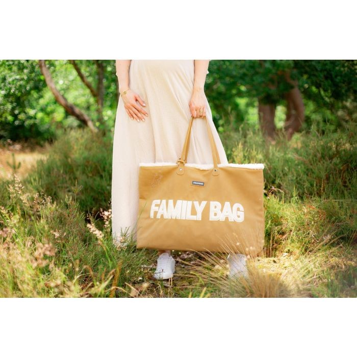 Bolso Maternidad Childhome FAMILYBAG borreguito