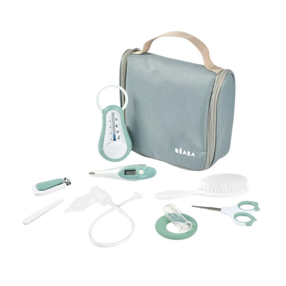 Neceser de higiene para colgar Beaba con 9 accesorios