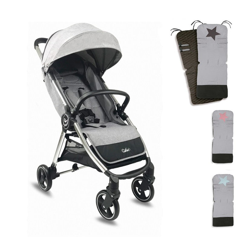 PACK Silla Paseo Arrue Nano City con saco impermeable