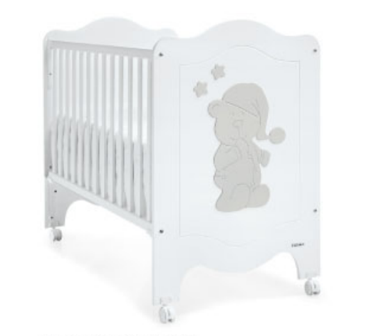 Cuna Trama Sleepy Bear con colchón opcional