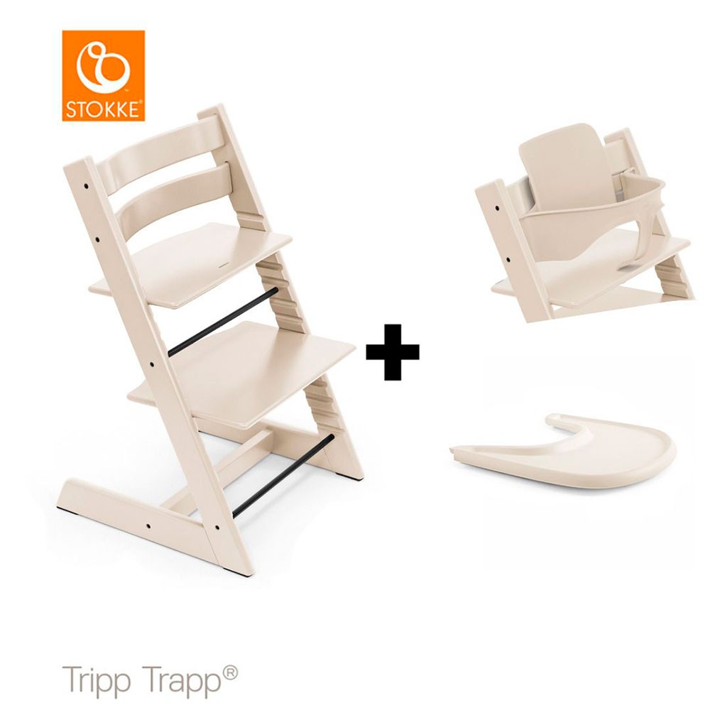 Bundle Trona Stokke Tripp Trapp con Baby Set² y Bandeja