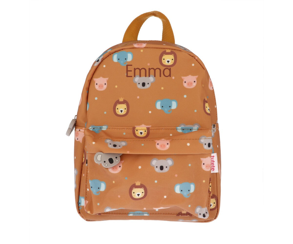 Mochila Tutete Infantil Animal Animal Friends Personalizable