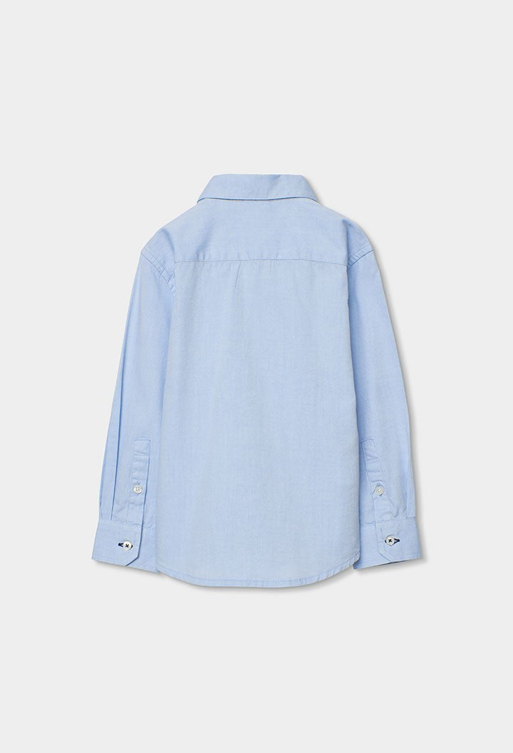 Camisa Boboli oxford con manga larga