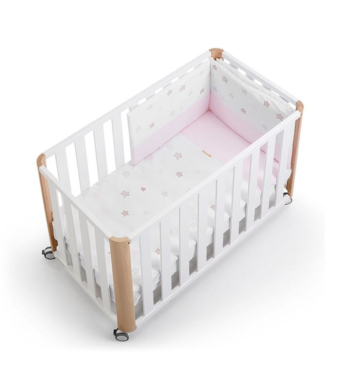 Cuna colecho Cotinfant Doco Sleeping con textil y colchon 120*60