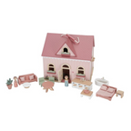Casa De Muñecas Little Dutch De Madera Portátil