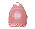 Mochila Infantil Antiarena Monnëka Stripes Bloom & Blush