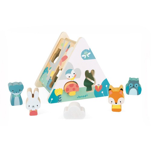 Caja con formas Janod Pure