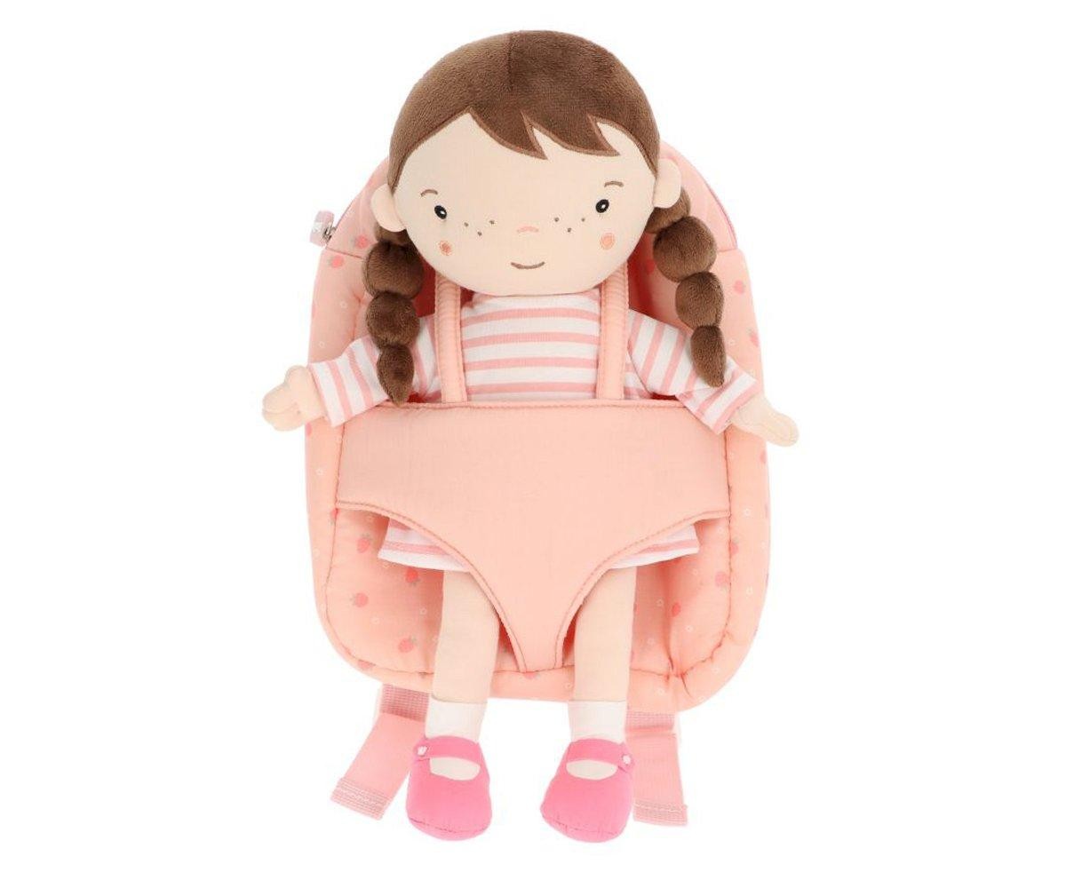 Mochila de Porteo con Muñeca Lola Tutete Strawerries