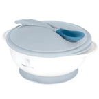 Set Cuenco con ventosa KikkaBoo y cuchara termosensible