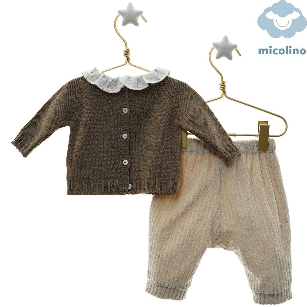 Conjunto Micolino con jersey y pantalón Lara