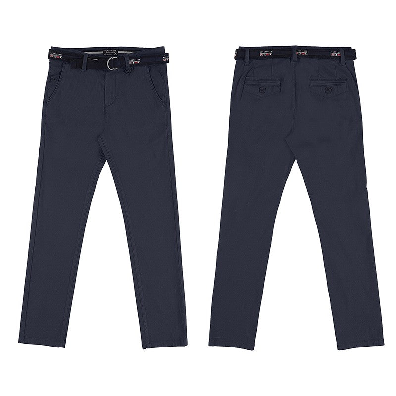 Pantalón Mayoral piqué con cinturón