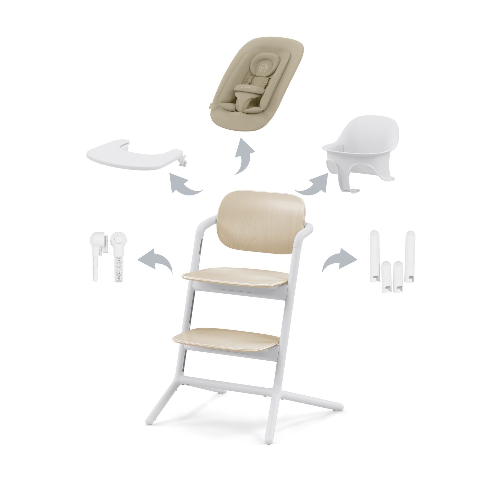 Trona evolutiva Cybex LEMO2 4 en 1 con hamaca Lemo2 Bouncer