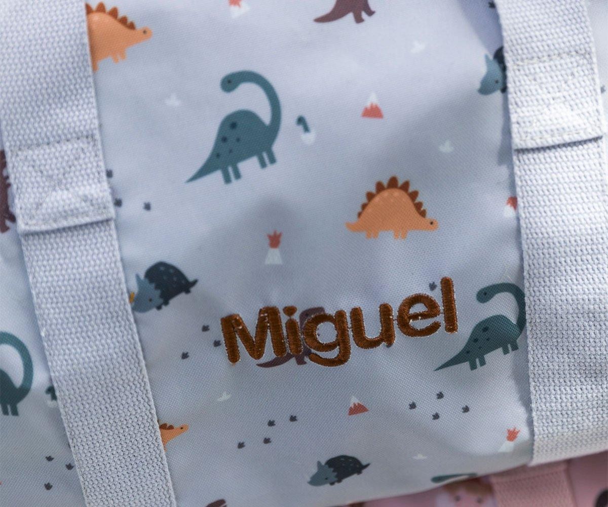 Bolsa Tutete Deporte Dinos World Personalizable