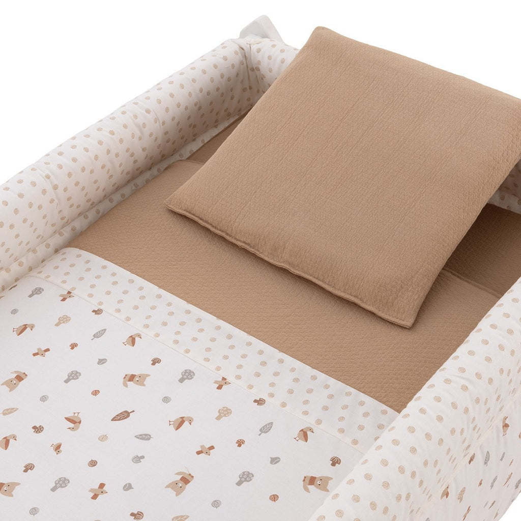 Minicuna tijera madera blanca Cambrass Senda