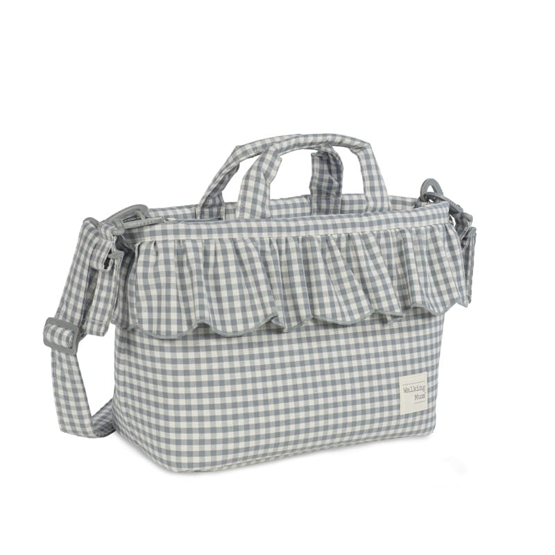 Bolsa Canastilla Walking Mum Praliné Vichy